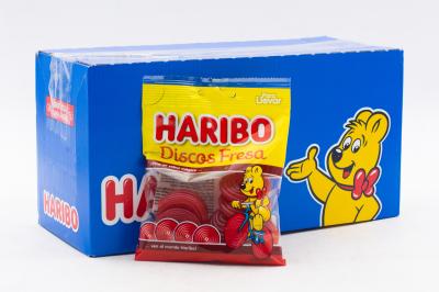 Мармелад жевательный Haribo Клубничные улитки 80 гр