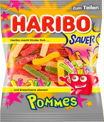 Мармелад жевательный Haribo Картофель Фри кислый 175 гр