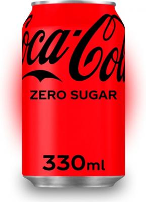 Напиток б/а газ. Coca-cola Zero 330 мл ж/б