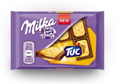 Молочный шоколад Милка Тук Milka TUC Chocolate 35 грамм